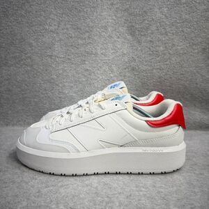 New Balance Shoes Mens Size 8.5 CT302 White Leather Low Top‎ Athletic Sneakers